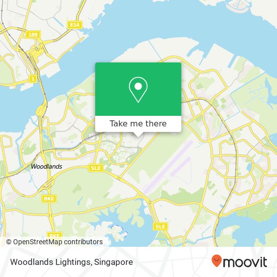 Woodlands Lightings map