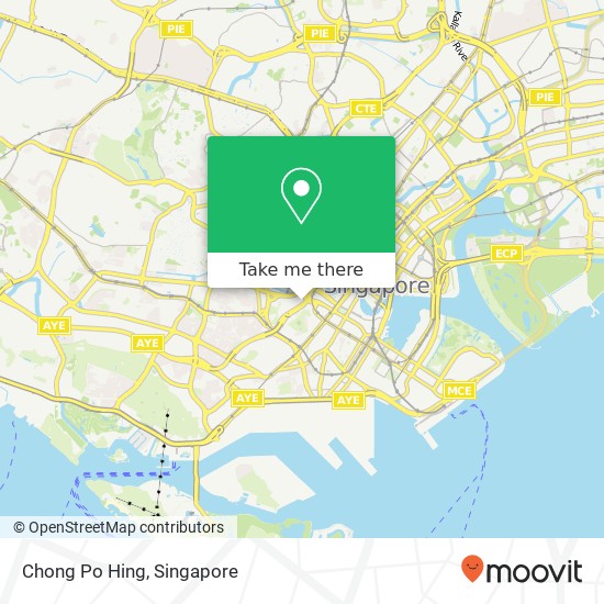 Chong Po Hing地图