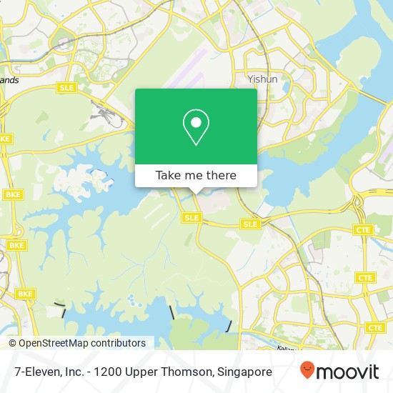 7-Eleven, Inc. - 1200 Upper Thomson map