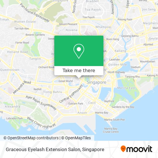 Graceous Eyelash Extension Salon map