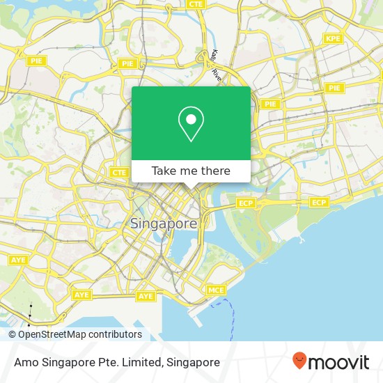 Amo Singapore Pte. Limited map