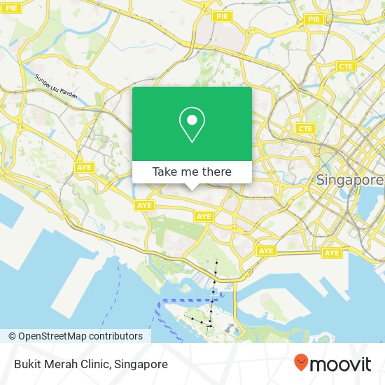 Bukit Merah Clinic map