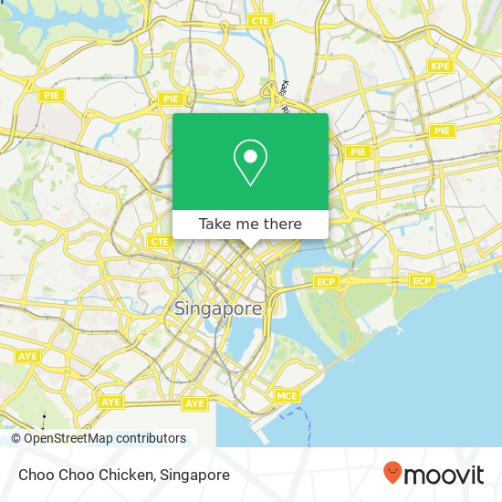 Choo Choo Chicken map