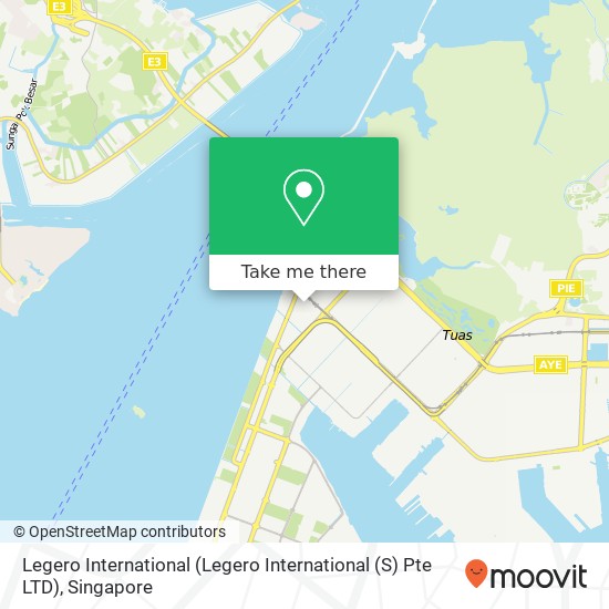 Legero International (Legero International (S) Pte LTD)地图