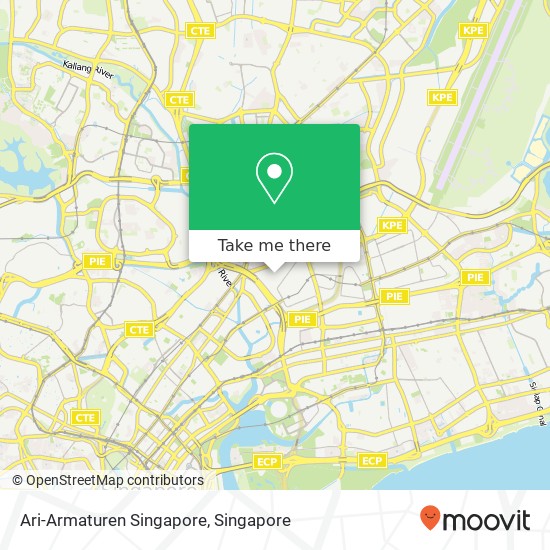 Ari-Armaturen Singapore map