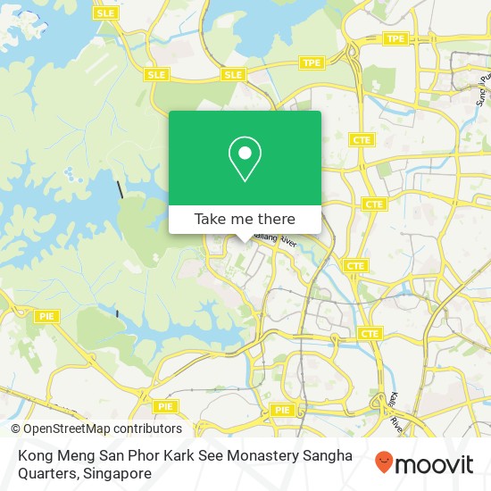 Kong Meng San Phor Kark See Monastery Sangha Quarters map