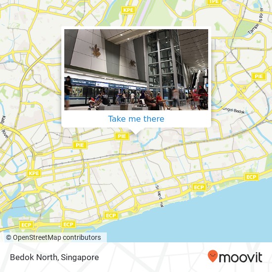 Bedok North地图