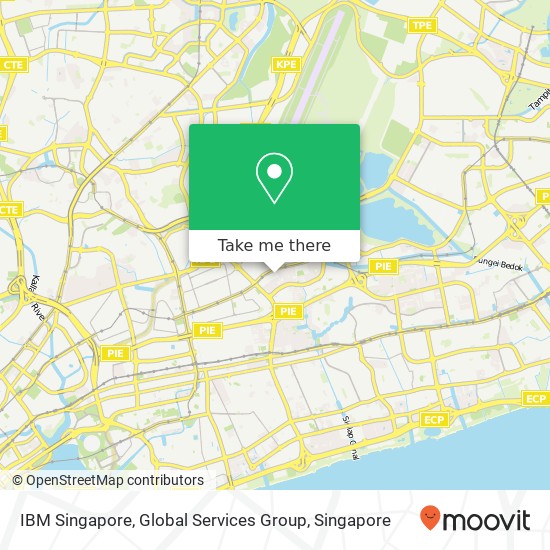 IBM Singapore, Global Services Group map