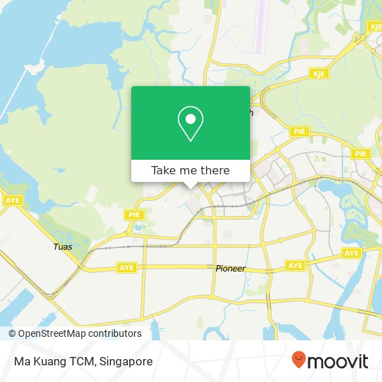 Ma Kuang TCM map