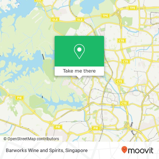Barworks Wine and Spirits map
