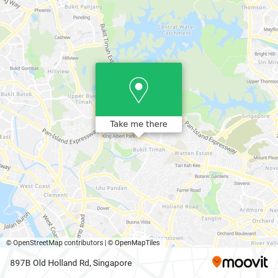 897B Old Holland Rd map
