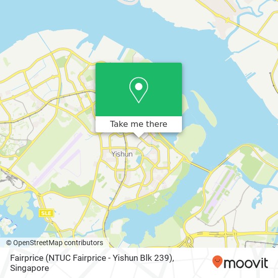 Fairprice (NTUC Fairprice - Yishun Blk 239) map