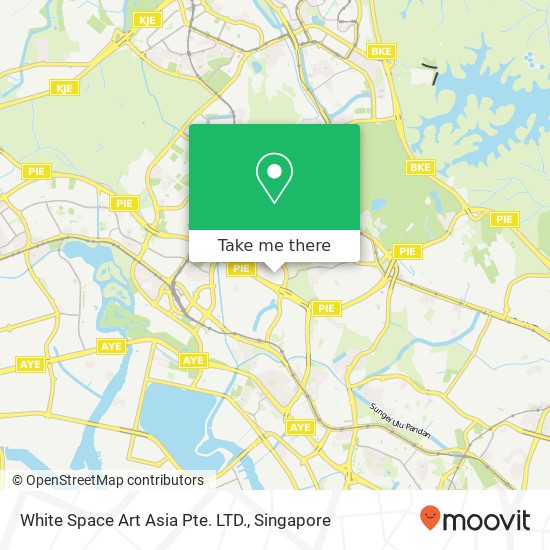 White Space Art Asia Pte. LTD. map