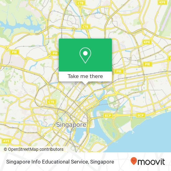 Singapore Info Educational Service map