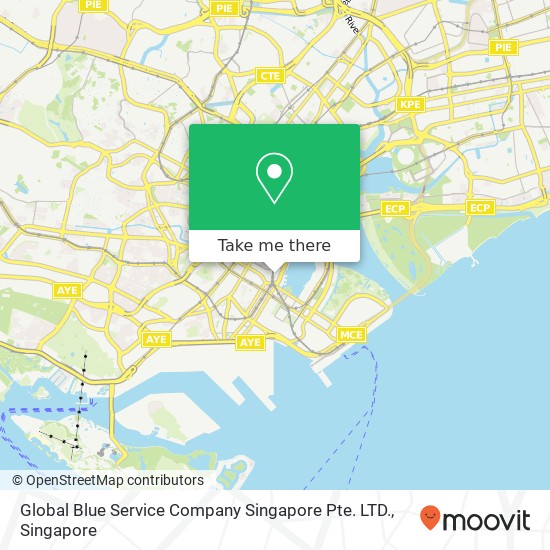 Global Blue Service Company Singapore Pte. LTD. map