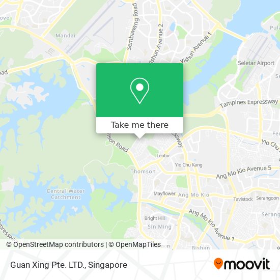 Guan Xing Pte. LTD. map