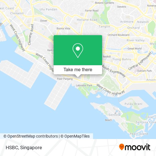 HSBC map