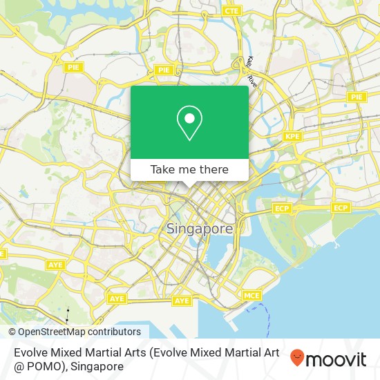 Evolve Mixed Martial Arts (Evolve Mixed Martial Art @ POMO) map