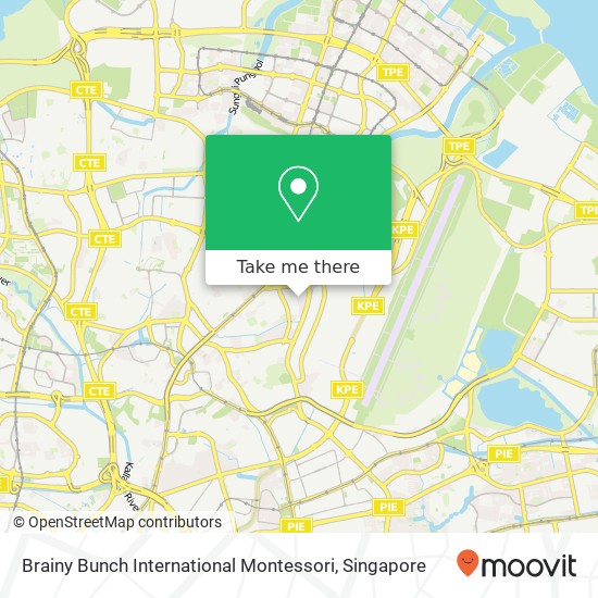 Brainy Bunch International Montessori map