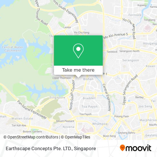 Earthscape Concepts Pte. LTD. map