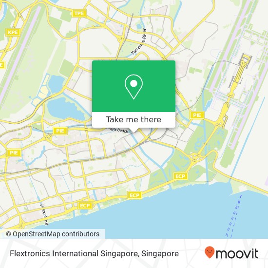 Flextronics International Singapore map