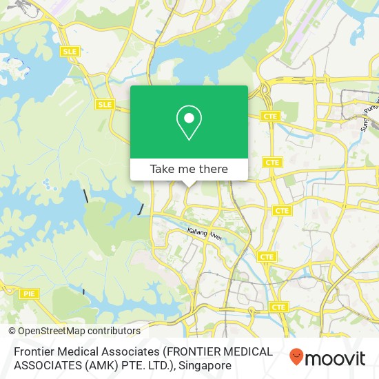 Frontier Medical Associates (FRONTIER MEDICAL ASSOCIATES (AMK) PTE. LTD.) map