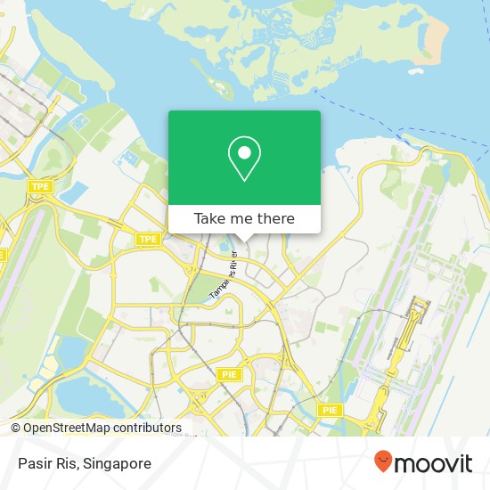 Pasir Ris map