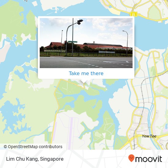 Lim Chu Kang map