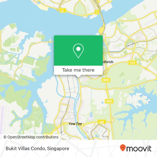 Bukit Villas Condo map