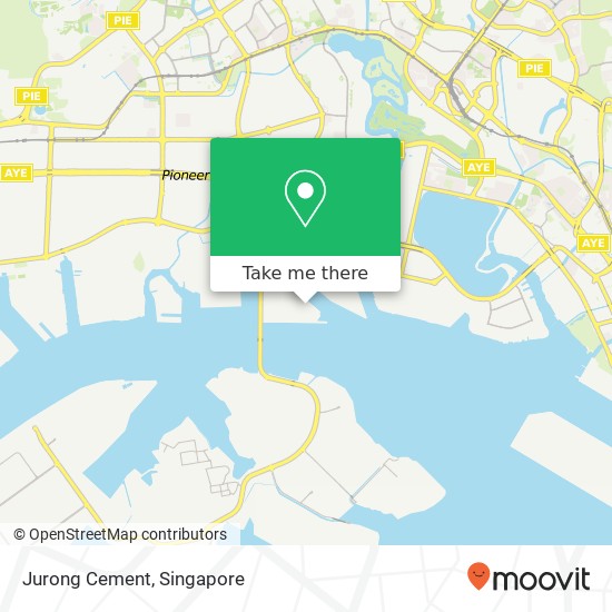 Jurong Cement map
