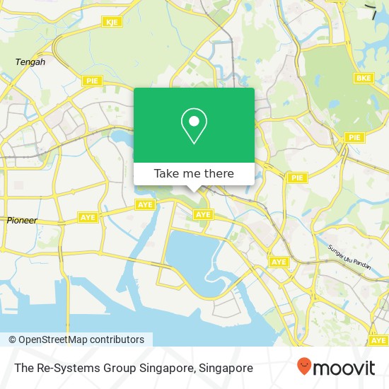 The Re-Systems Group Singapore map