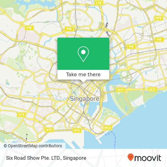 Six Road Show Pte. LTD. map