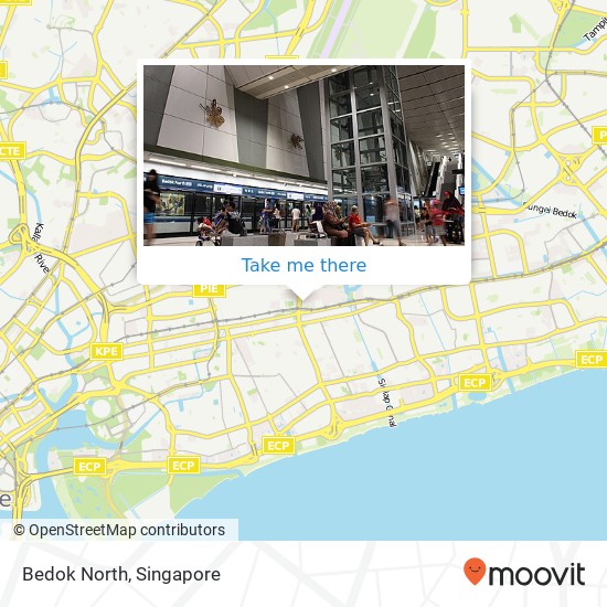 Bedok North map