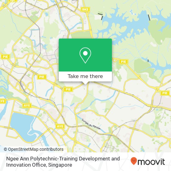 Ngee Ann Polytechnic-Training Development and Innovation Office map