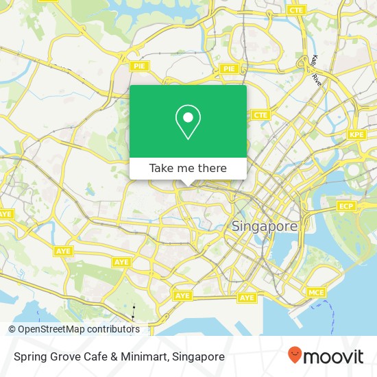Spring Grove Cafe & Minimart map