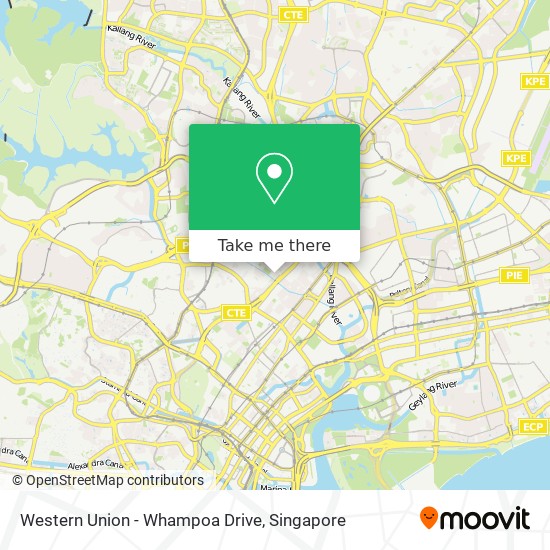 Western Union - Whampoa Drive map