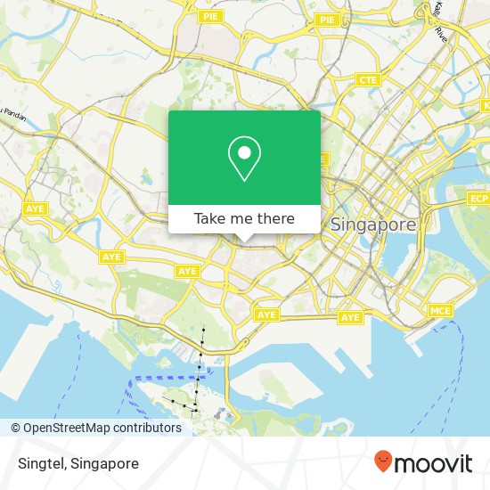 Singtel map