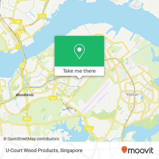 U-Court Wood Products map