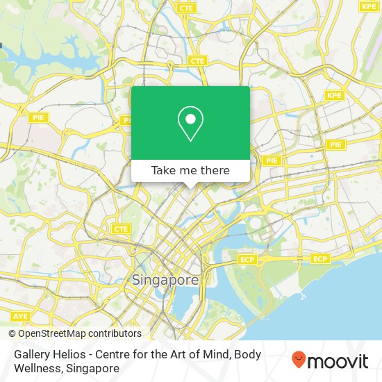 Gallery Helios - Centre for the Art of Mind, Body Wellness map