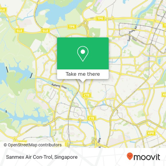 Sanmex Air Con-Trol map