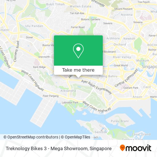 Treknology Bikes 3 - Mega Showroom map