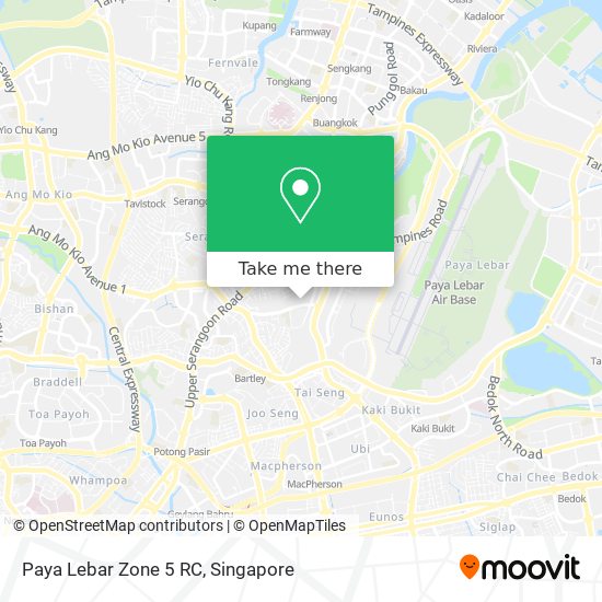 Paya Lebar Zone 5 RC地图