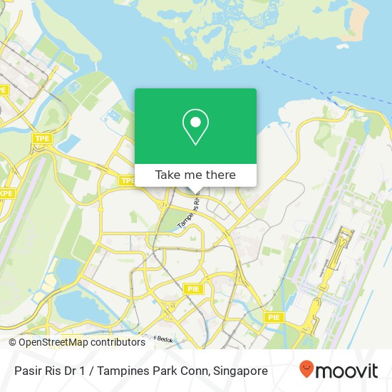 Pasir Ris Dr 1 / Tampines Park Conn map