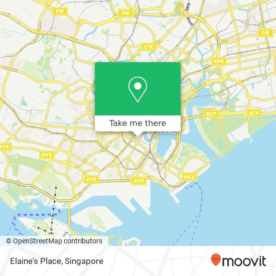 Elaine's Place map