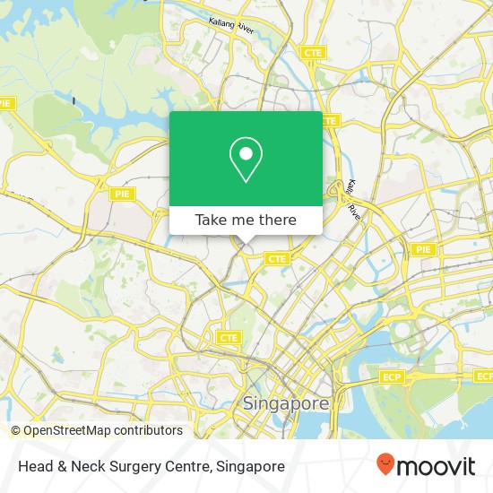 Head & Neck Surgery Centre map