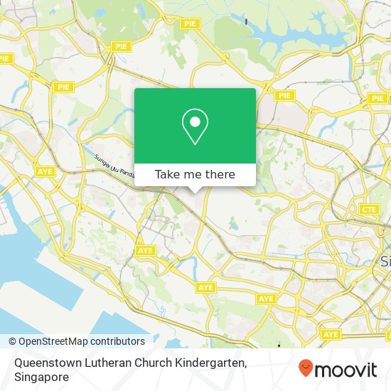 Queenstown Lutheran Church Kindergarten地图