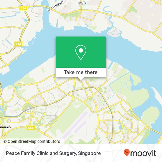 Peace Family Clinic and Surgery map