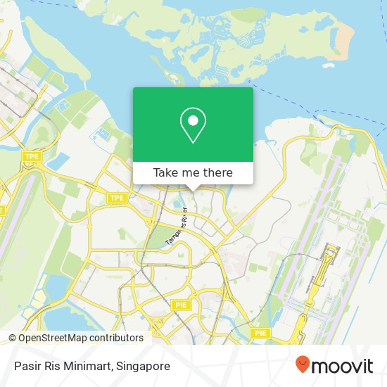 Pasir Ris Minimart map