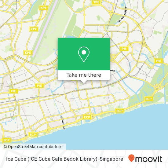 Ice Cube (ICE Cube Cafe Bedok Library) map