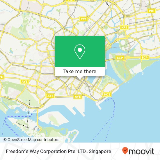 Freedom's Way Corporation Pte. LTD. map